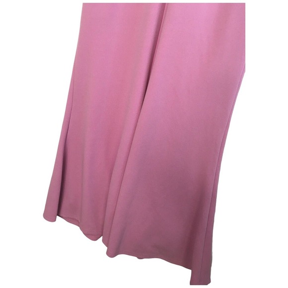 New Lulus Womens Medium Formal Cocktail Dress Sleeveless Maxi V Neck Lavender - Picture 8 of 16